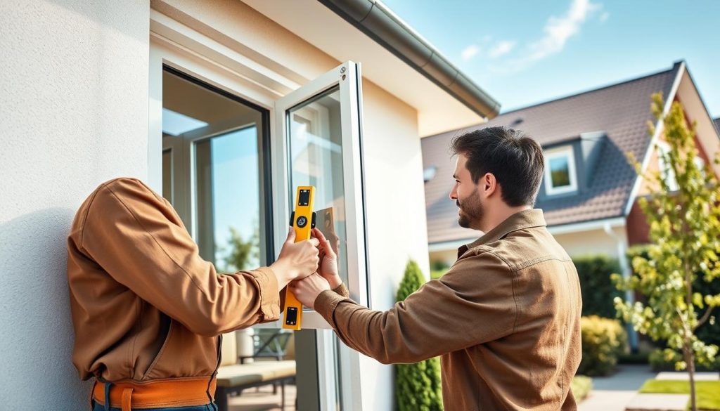 Kunststofffenster Installation